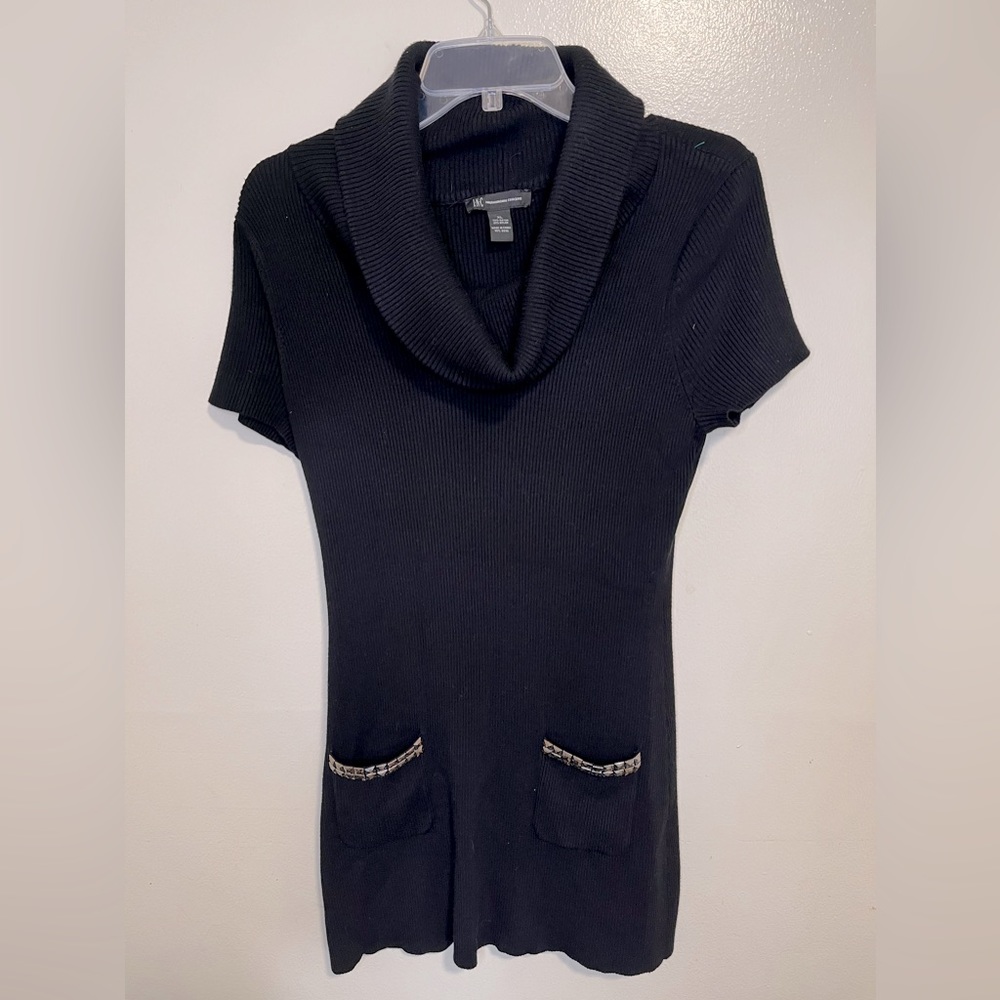 Short Sleeve Sweater Dress XL